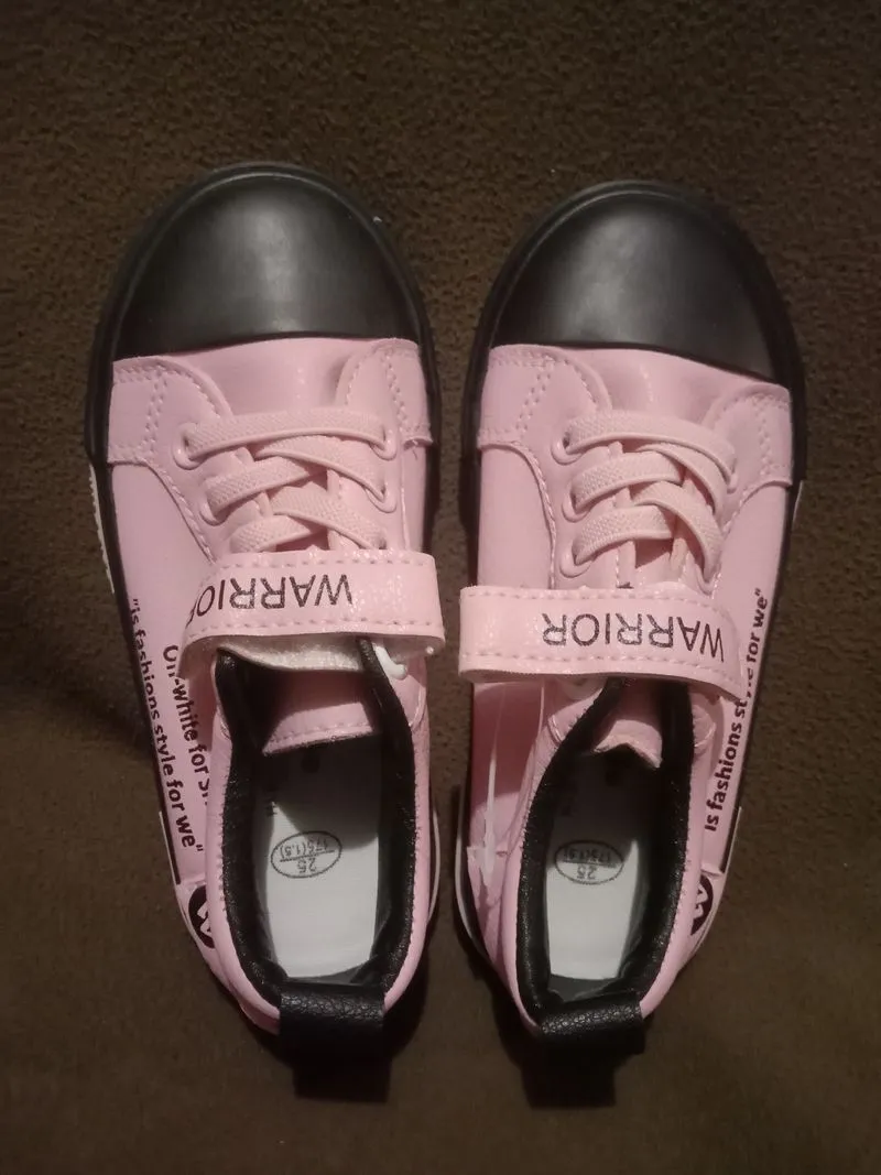 Casual Sneakers Kids pink black photo 1