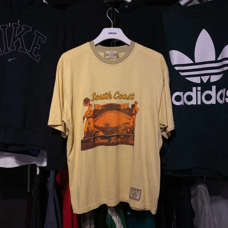MLB Vintage T-shirt Pria cream photo 1