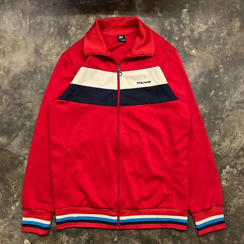 Polham Sportswear Casual Track jacket Pria red photo 1