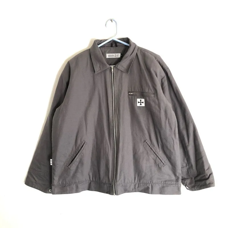 Minimalist Casual Harrington jacket Pria gray photo 1