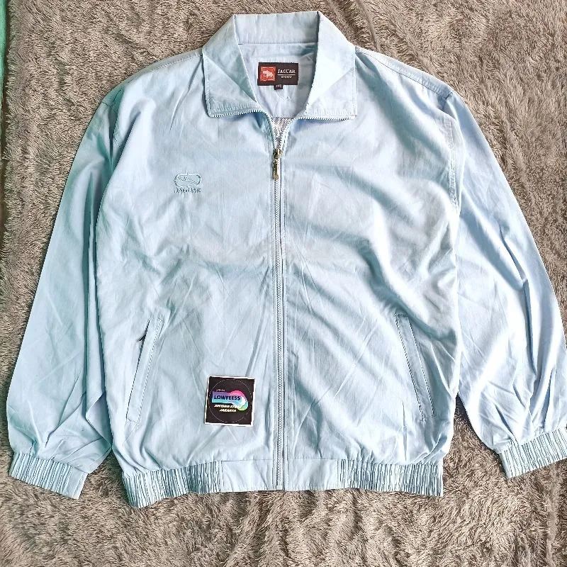 Luxury Casual Harrington jacket Pria white blue photo 1
