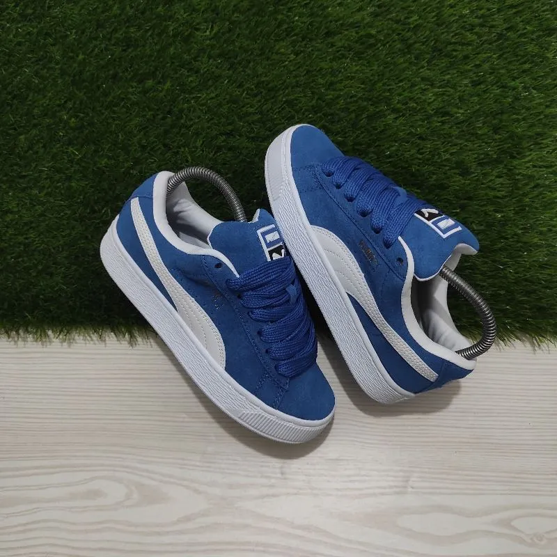 Puma Casual Sneakers Pria white blue photo 1