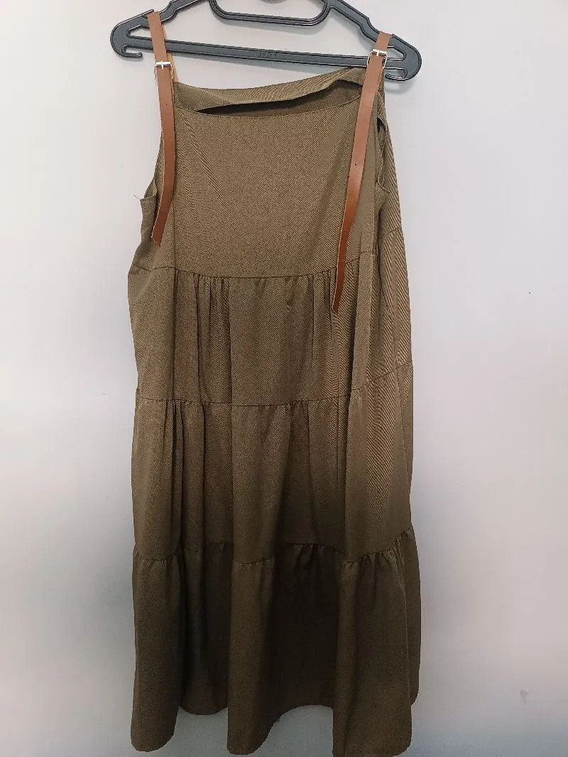 Casual Jumpsuit Wanita green photo 1
