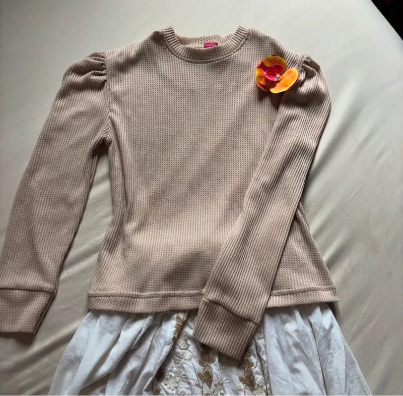 Coquette Casual Sweater Wanita pink photo 1