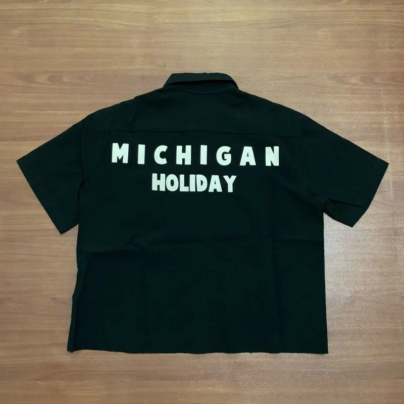 Y2K T-shirt Pria black photo 1