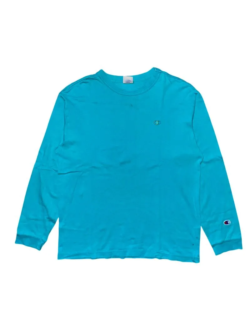 Champion Casual Sweatshirt Pria blue photo 1
