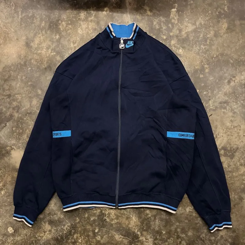 Nike Vintage Casual Track jacket Pria navy photo 1