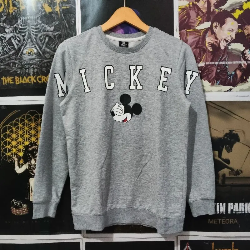 Disney Streetwear Sweater Pria gray photo 1