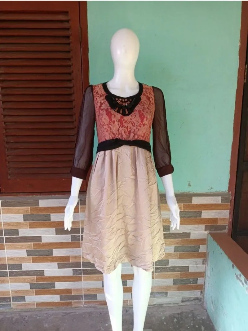 Fairy Evening dress Wanita brown photo 1