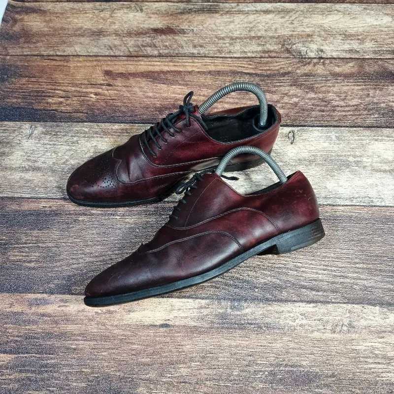 Hermes Vintage Brogue Pria burgundy photo 1
