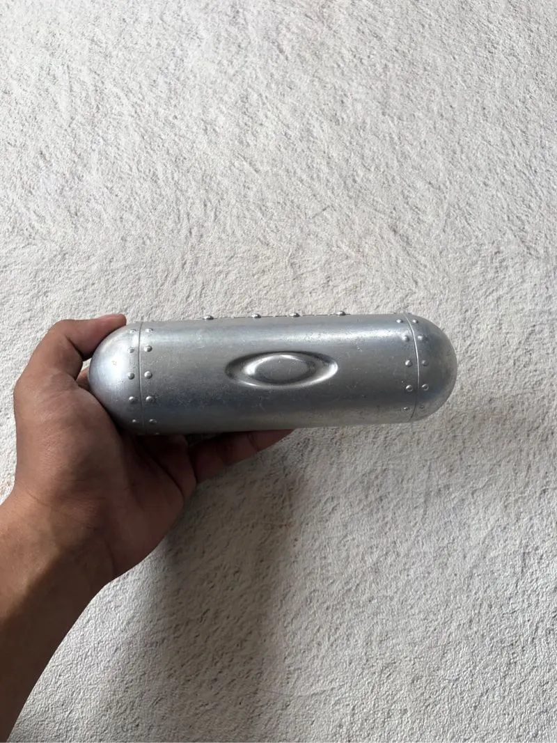 Oakley Vintage Y2K Glass Pria silver gray photo 1