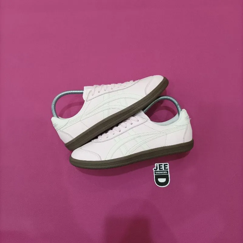 Onitsuka Tiger Streetwear Casual Sneakers Wanita white pink photo 1