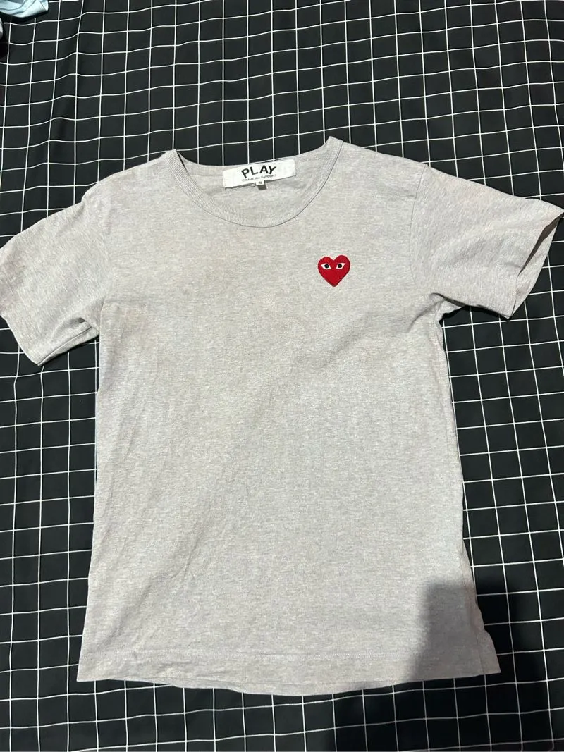 COMME des GARÇONS Casual T-shirt Wanita gray photo 1