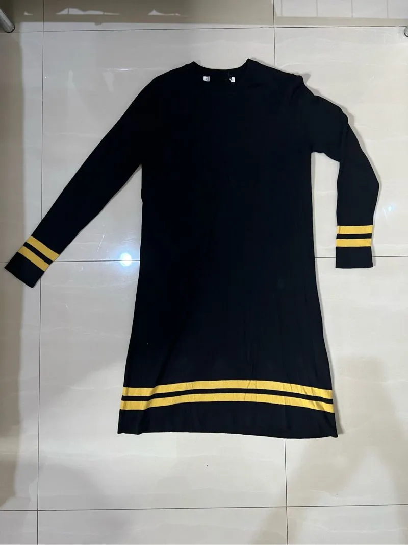 Casual Casual dress Wanita black photo 1