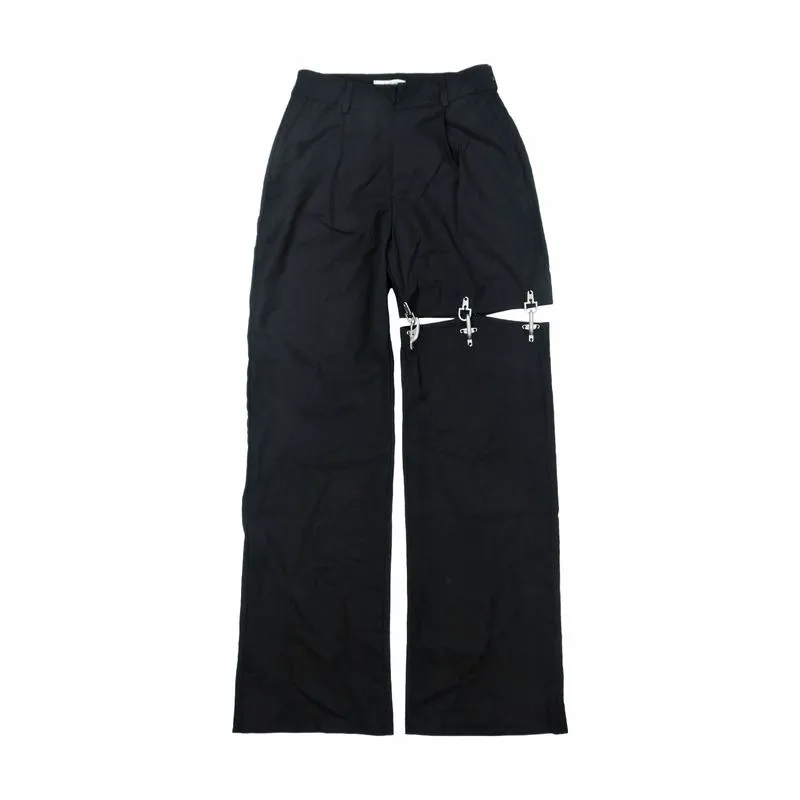 Helmut Lang Streetwear Casual Casual trouser Wanita black photo 1