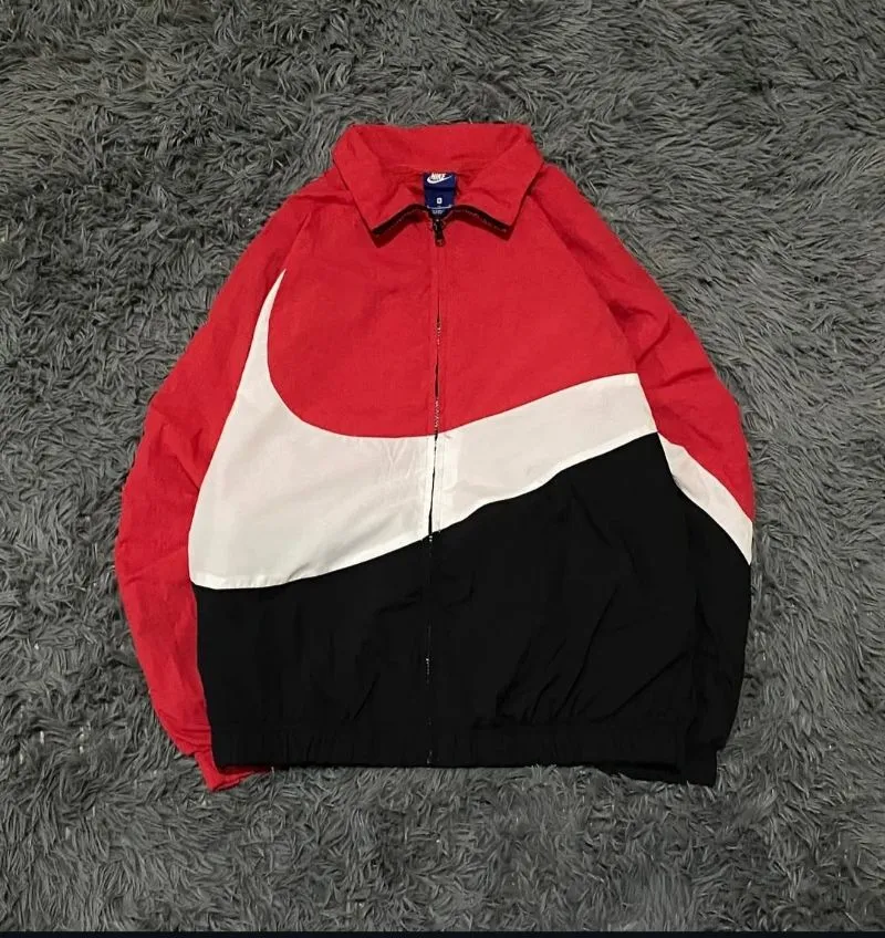 Nike Casual Track jacket Pria white red photo 1