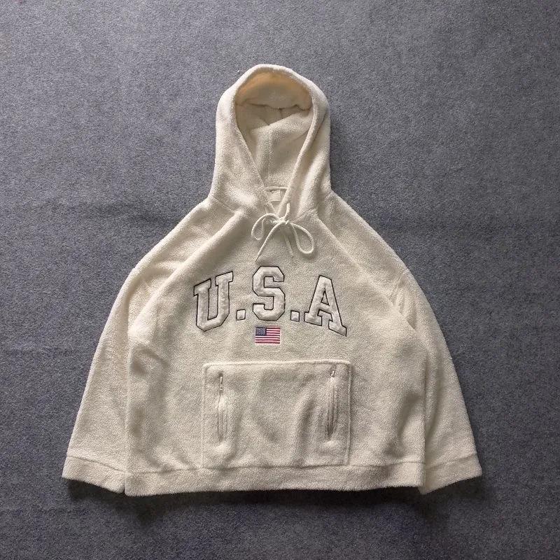 Casual Hoody Pria cream photo 1