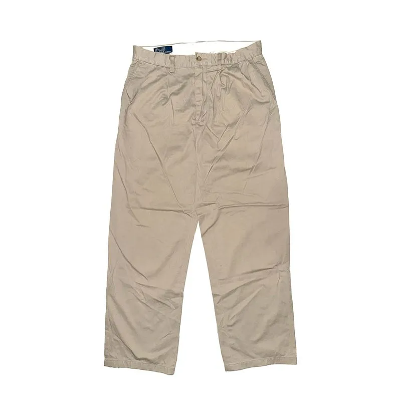 Polo Ralph Lauren Minimalist Casual Casual pants Pria khaki photo 1