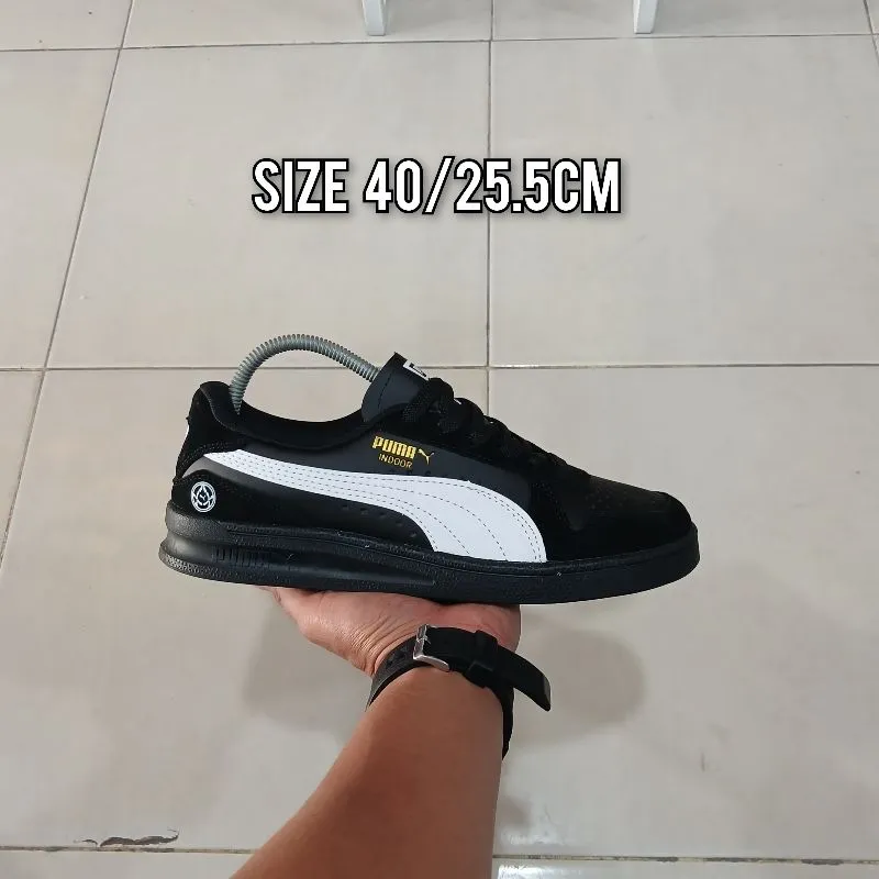 Puma Casual Casual shoe Pria white black photo 1