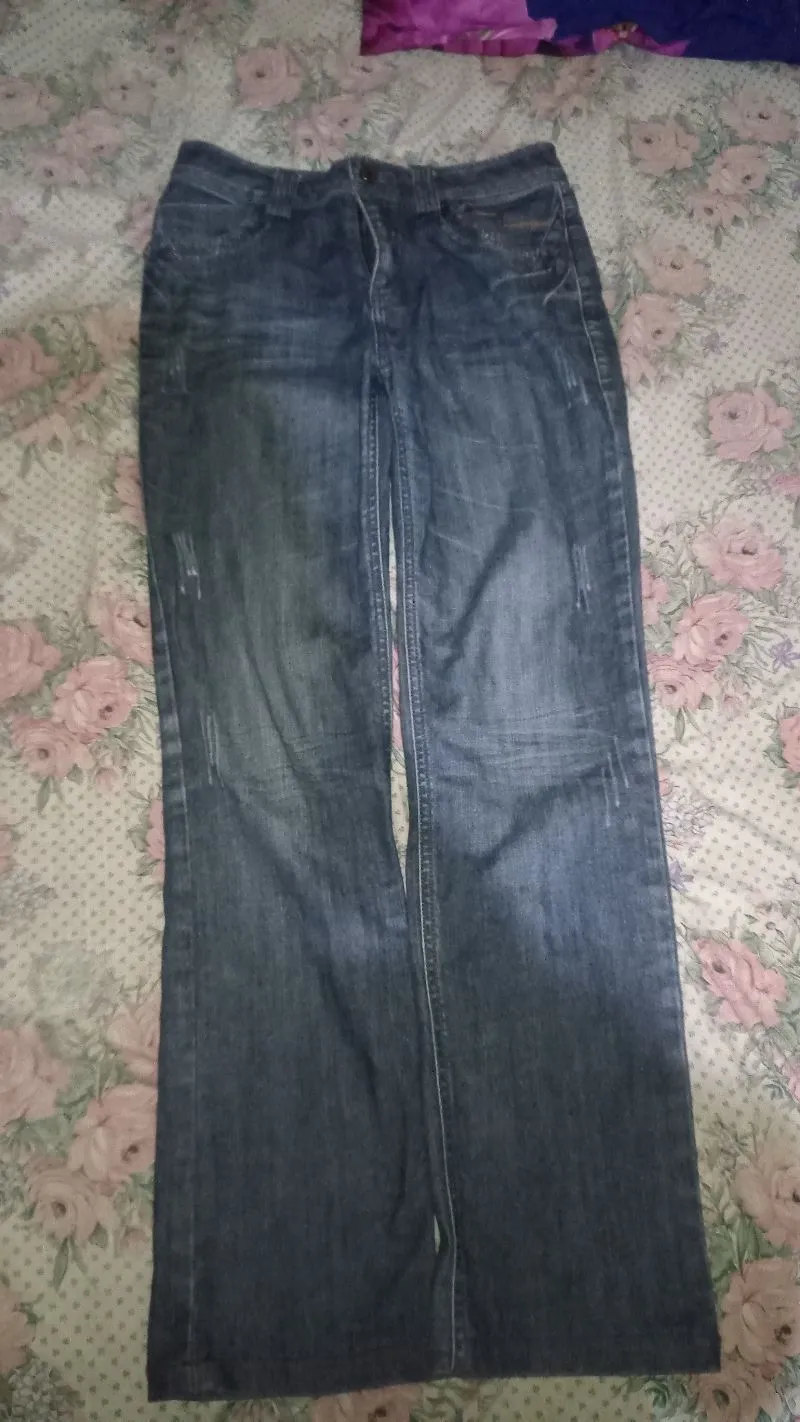 Casual Boyfriend jeans Wanita navy photo 1