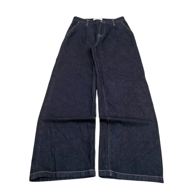 PLAC Streetwear Y2K Jeans Pria navy photo 1