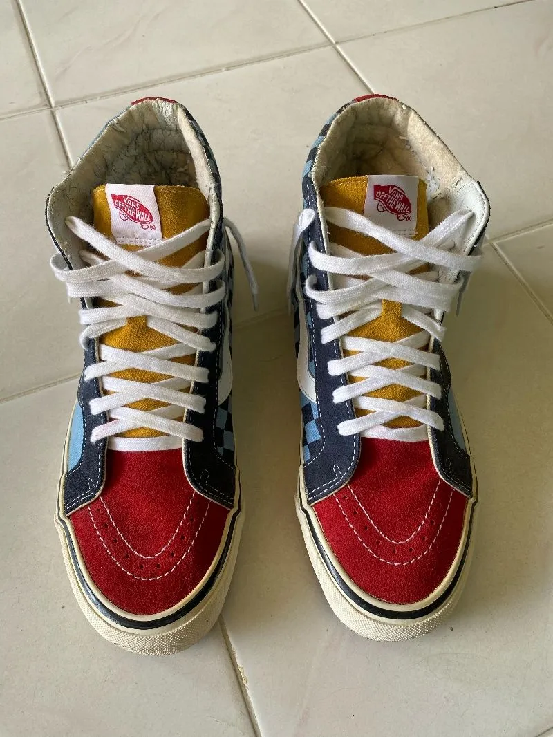 VANS Skater Casual shoe Pria red blue photo 1