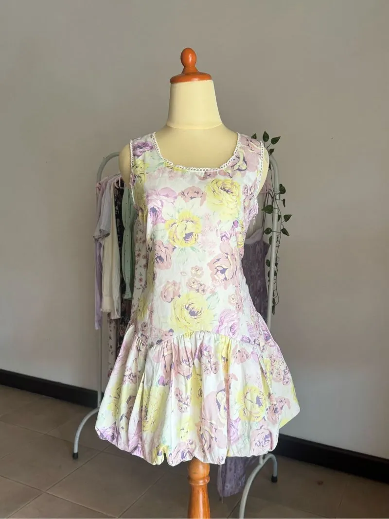 Liz Lisa Coquette Summer dress Wanita pink yellow photo 1