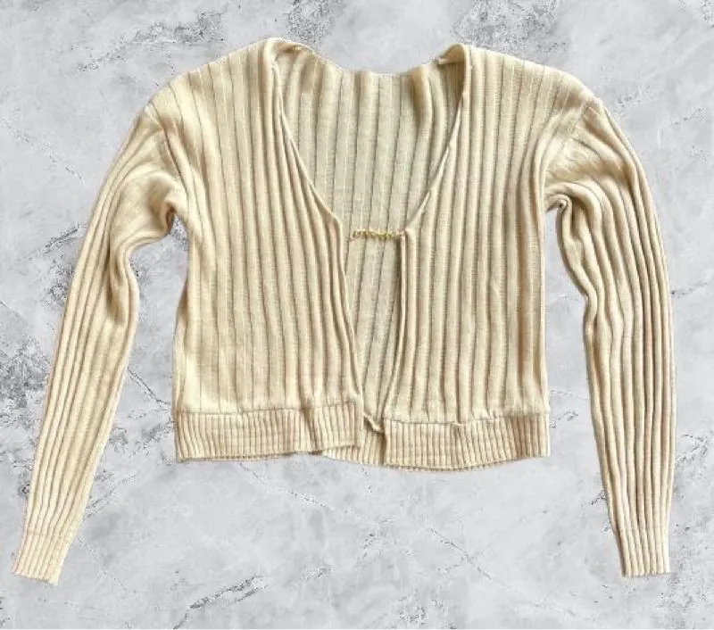 Coquette Cardigan Wanita cream photo 1