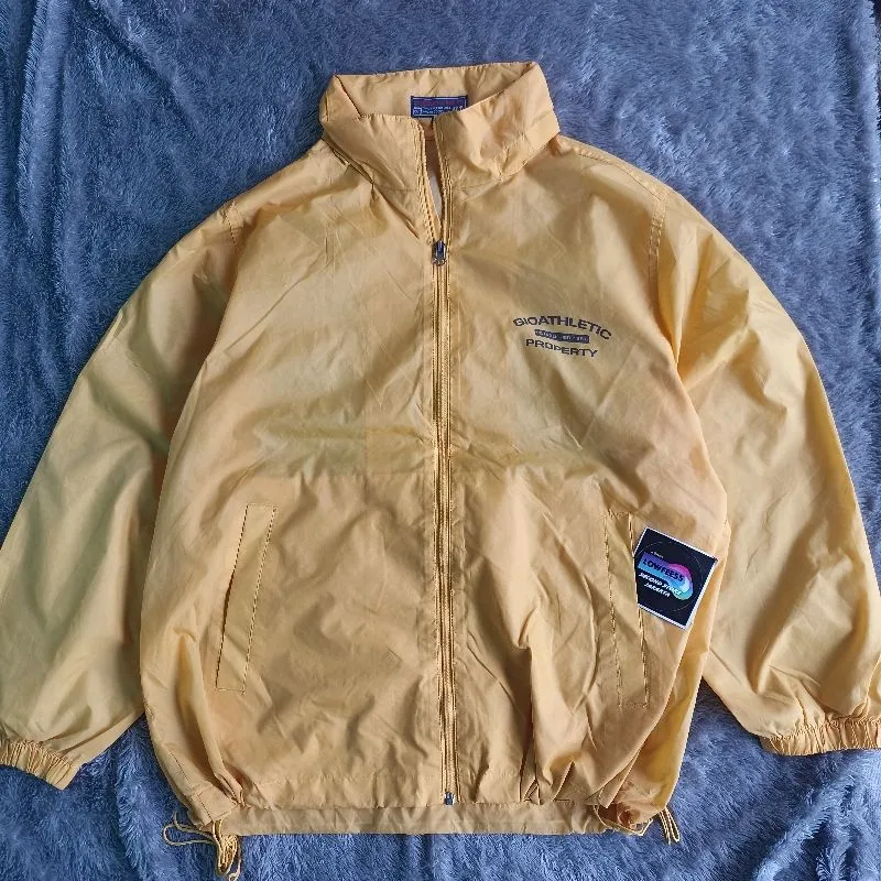 Giordano Gorpcore Sportswear Windbreaker Pria yellow photo 1