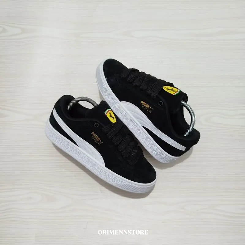 Puma Casual Sneakers Pria white black photo 1