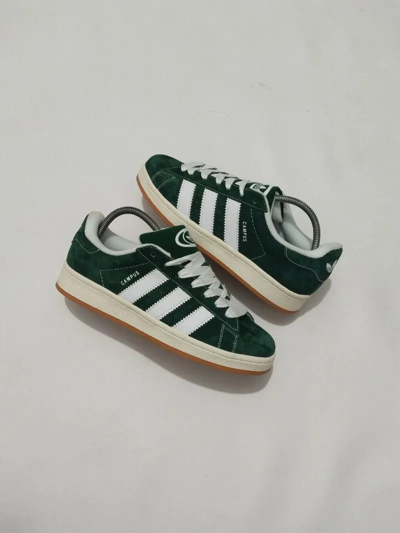 Adidas Casual Sneakers Wanita white green photo 1