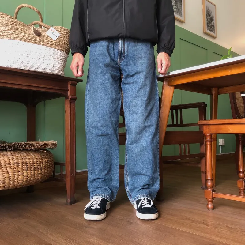 Vintage Y2K Jeans Pria blue photo 1