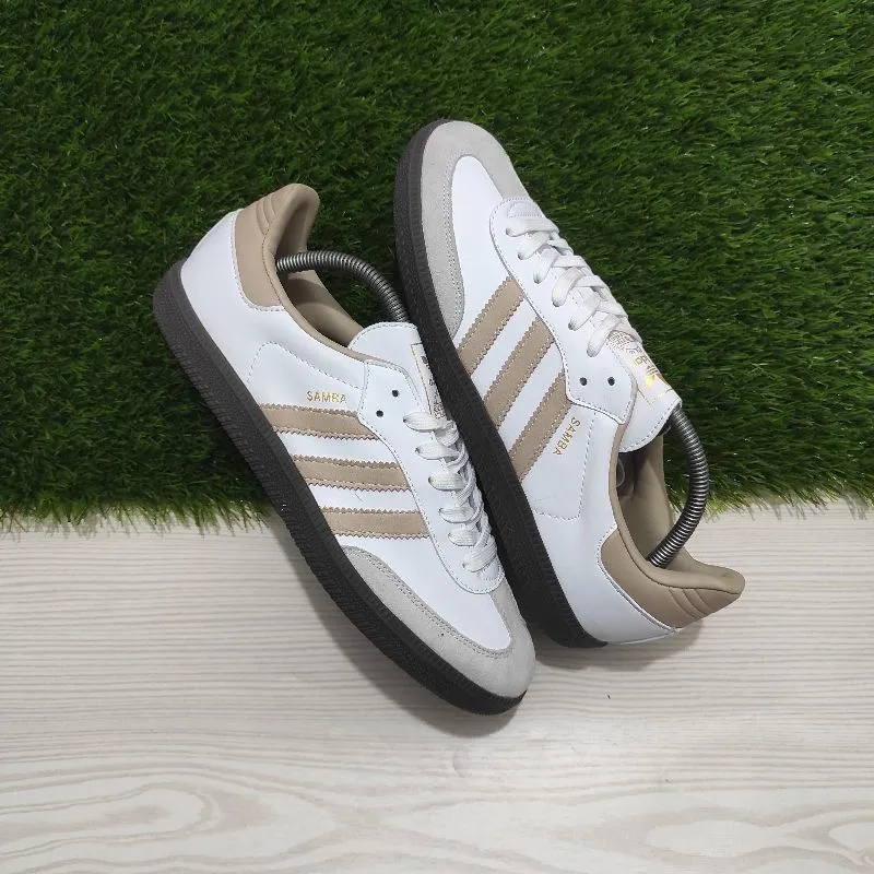 Adidas Casual Sneakers Pria white tan photo 1
