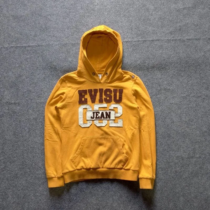 Evisu Casual Hoody Pria yellow photo 1