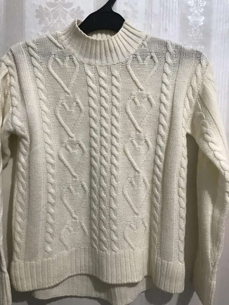 H&M Casual Sweater Wanita cream photo 1