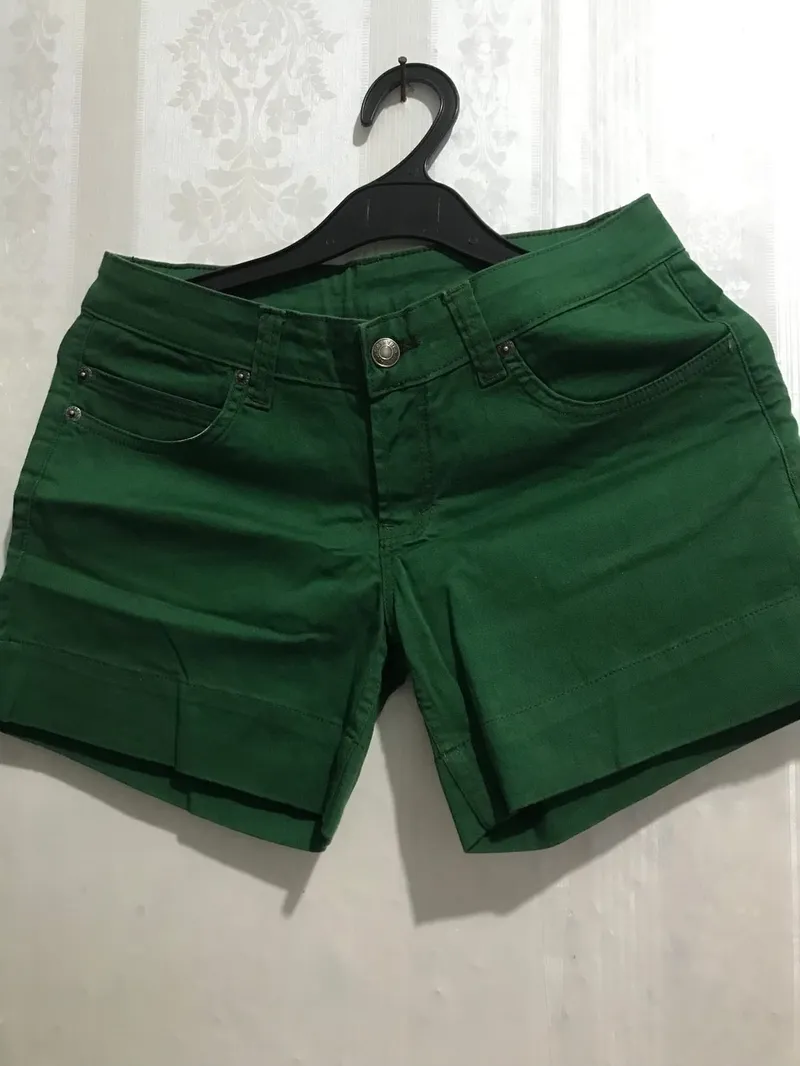 Biasa Casual Short Wanita multicolor photo 1