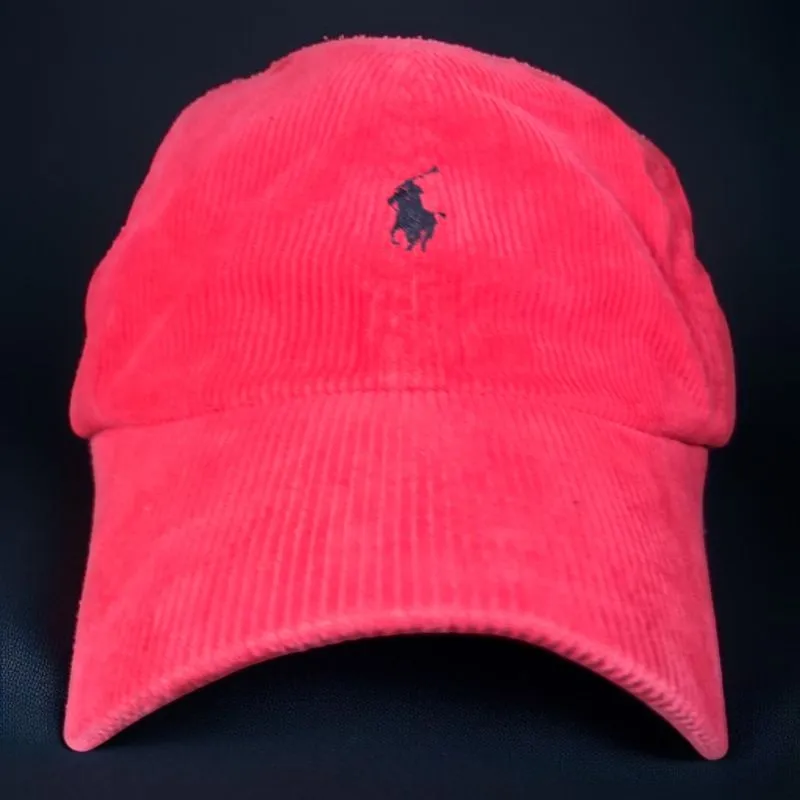 Polo Ralph Lauren Vintage Casual Hat Pria red photo 1
