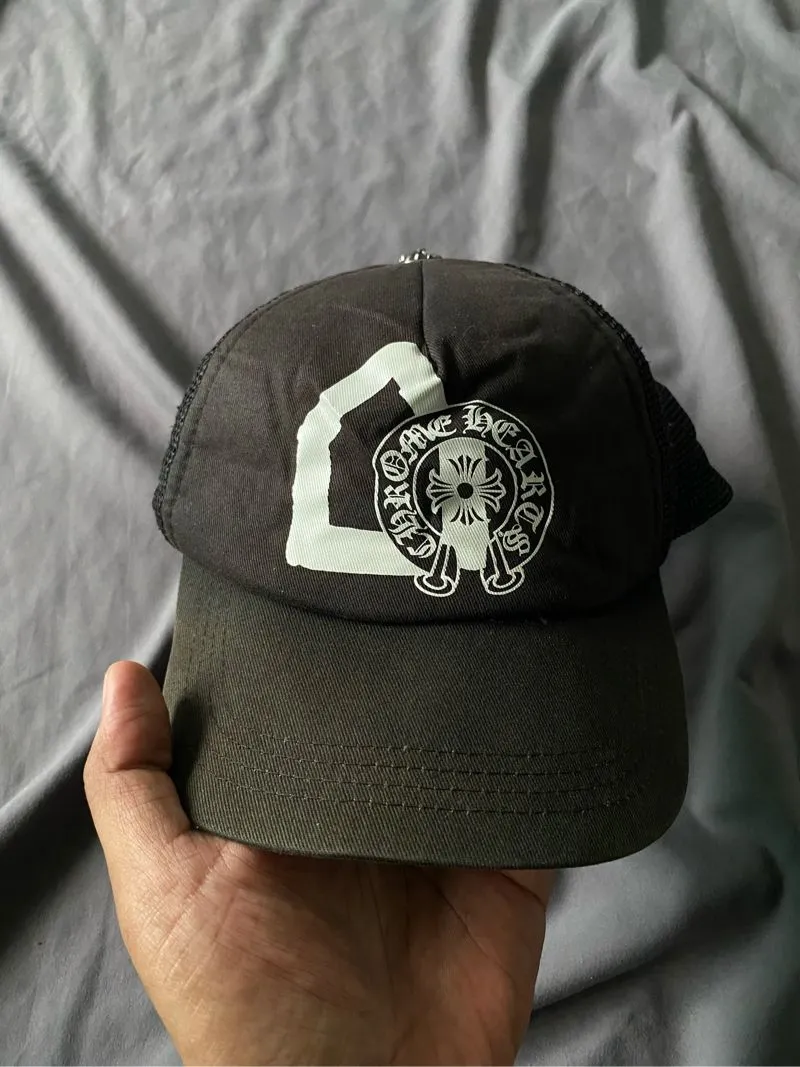 Chrome Hearts Skater Sportswear Hat Pria black photo 1