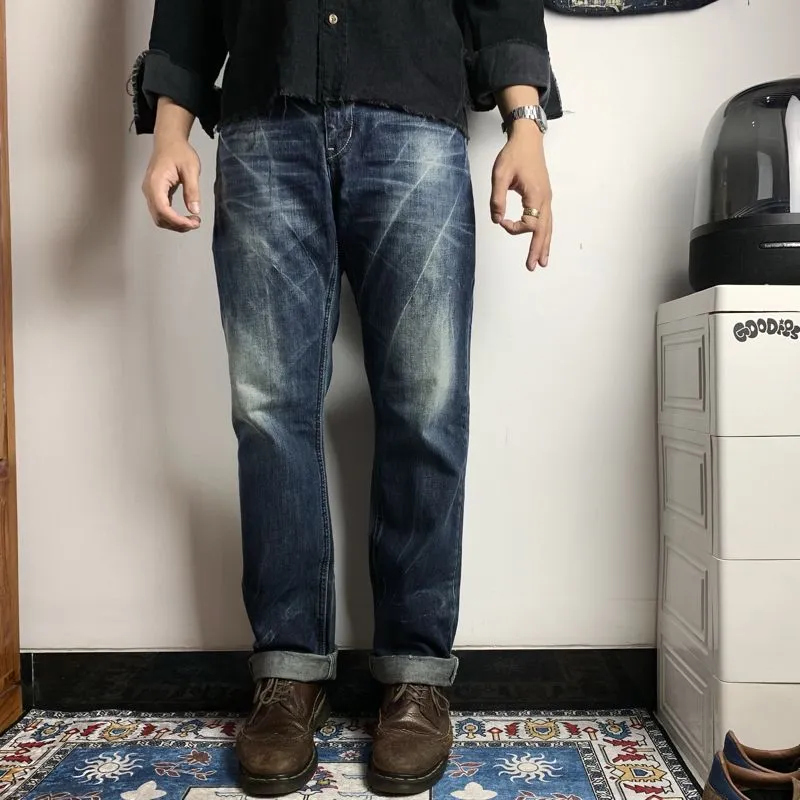 Vintage Jeans Pria blue photo 1