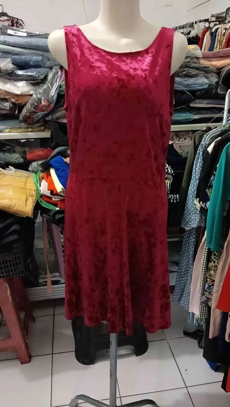 H&M Casual Casual dress Wanita red photo 1