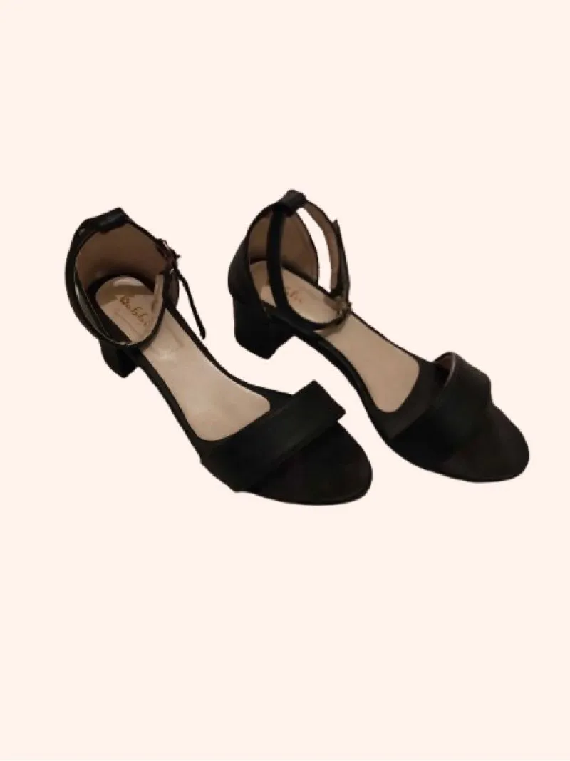 Vintage Casual Heels Wanita black photo 1