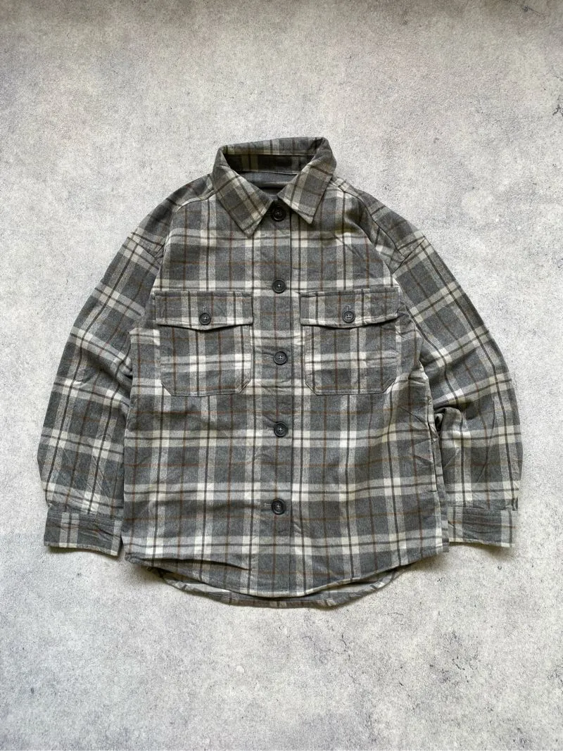 GU Casual Harrington jacket Pria gray photo 1