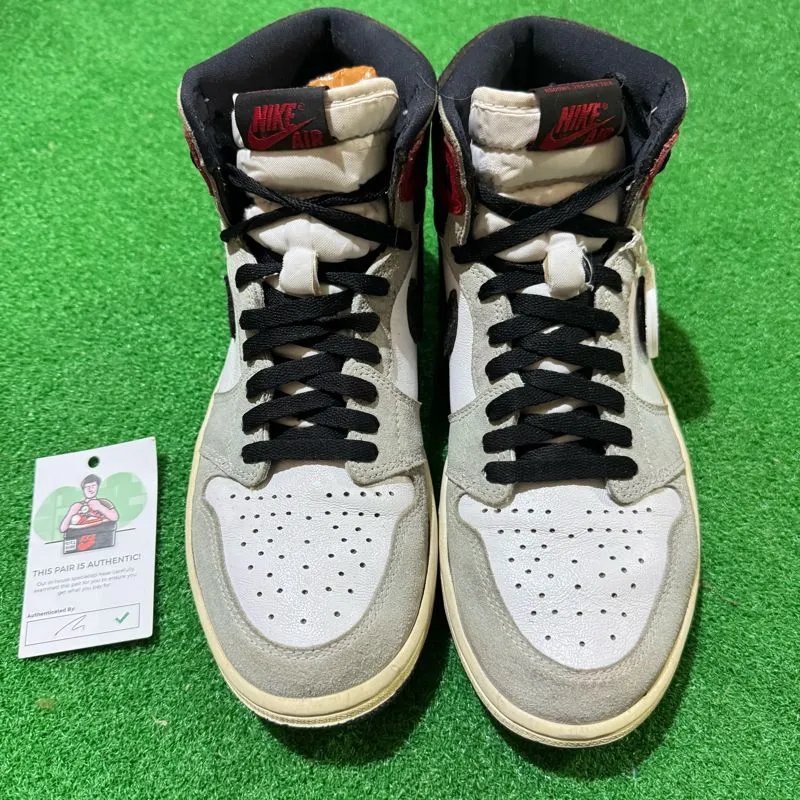Nike Air Jordan Streetwear Casual Sneakers Pria multicolor gray photo 1