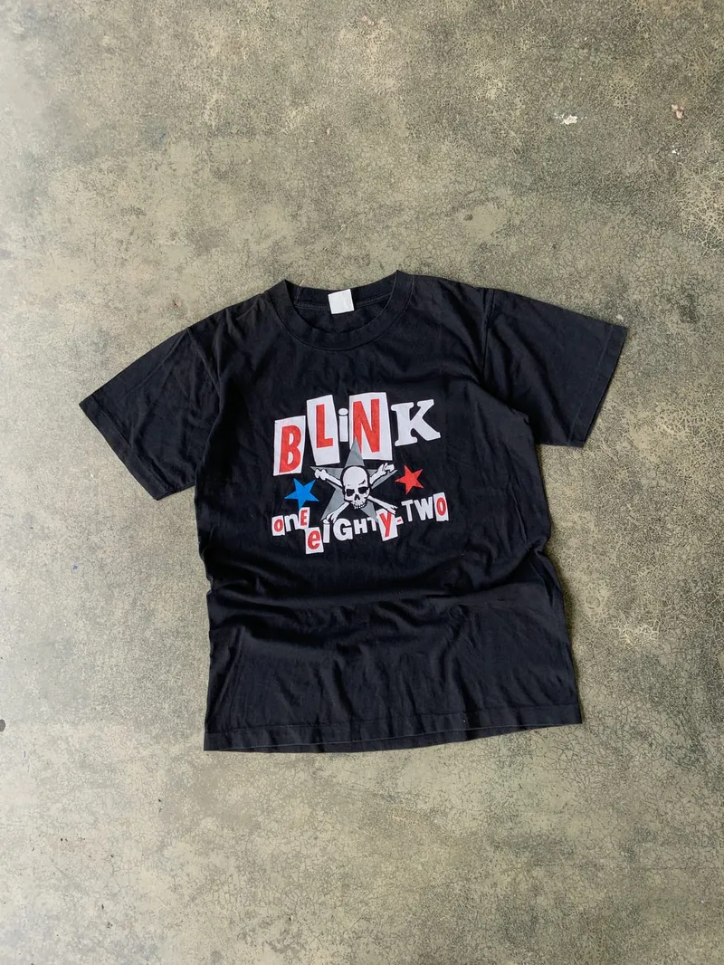 Japanese brand Grunge Goth T-shirt Pria black photo 1
