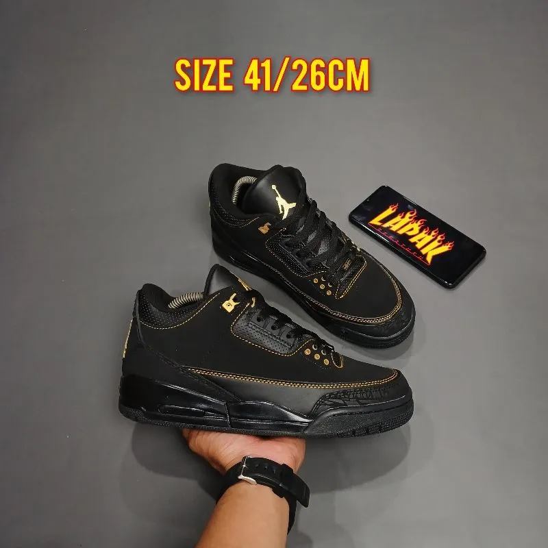 Nike Air Jordan Sportswear Sneakers Pria black photo 1