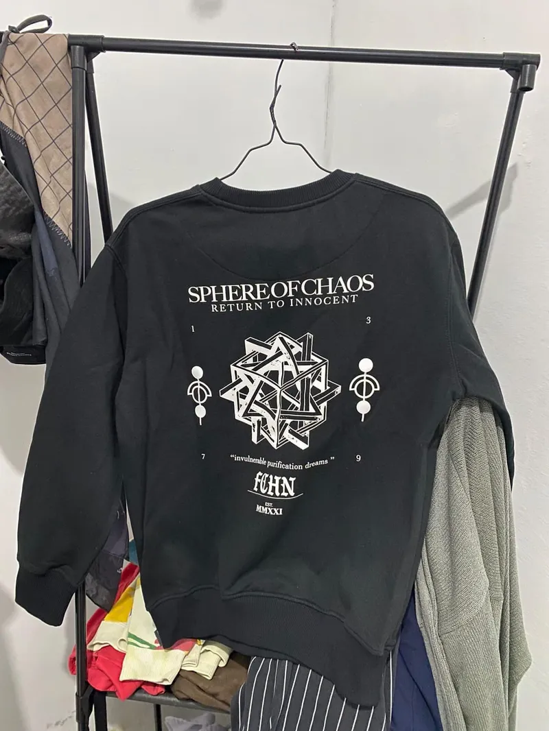 Skater Casual Hoody Pria black photo 1