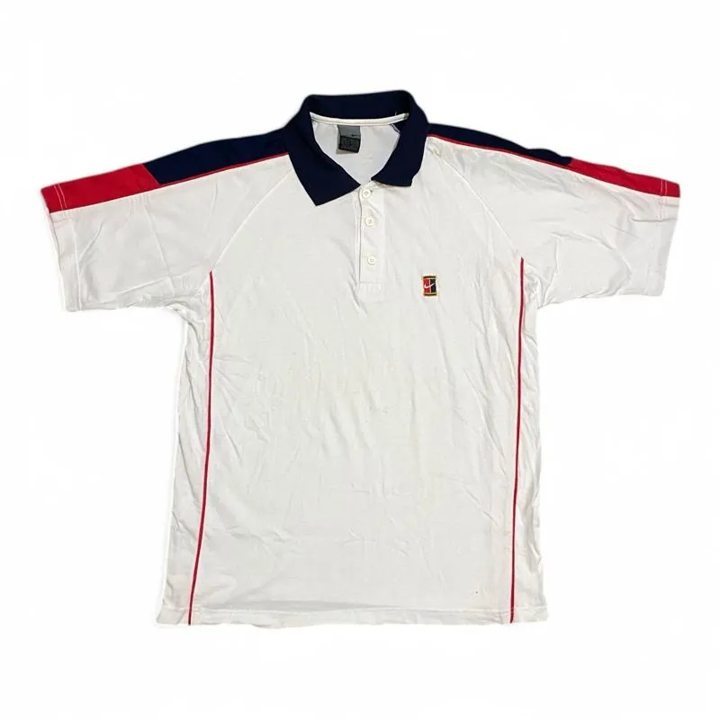 Nike Y2K Sportswear Polo shirt Pria white photo 1