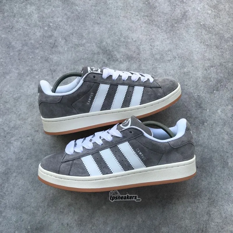 Adidas Casual Sneakers Pria white gray photo 1