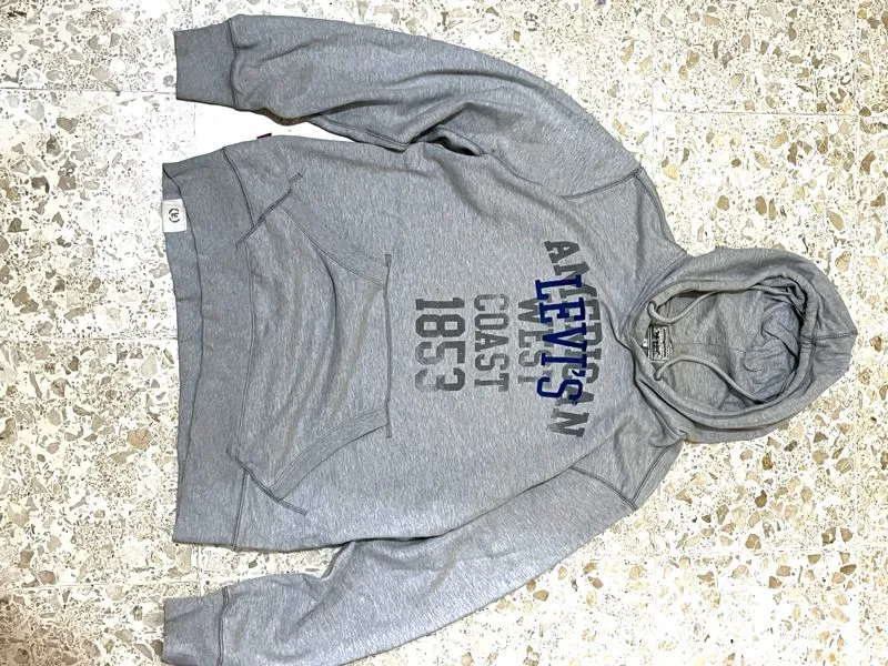 Levi's Vintage Streetwear Hoody Pria silver gray photo 1