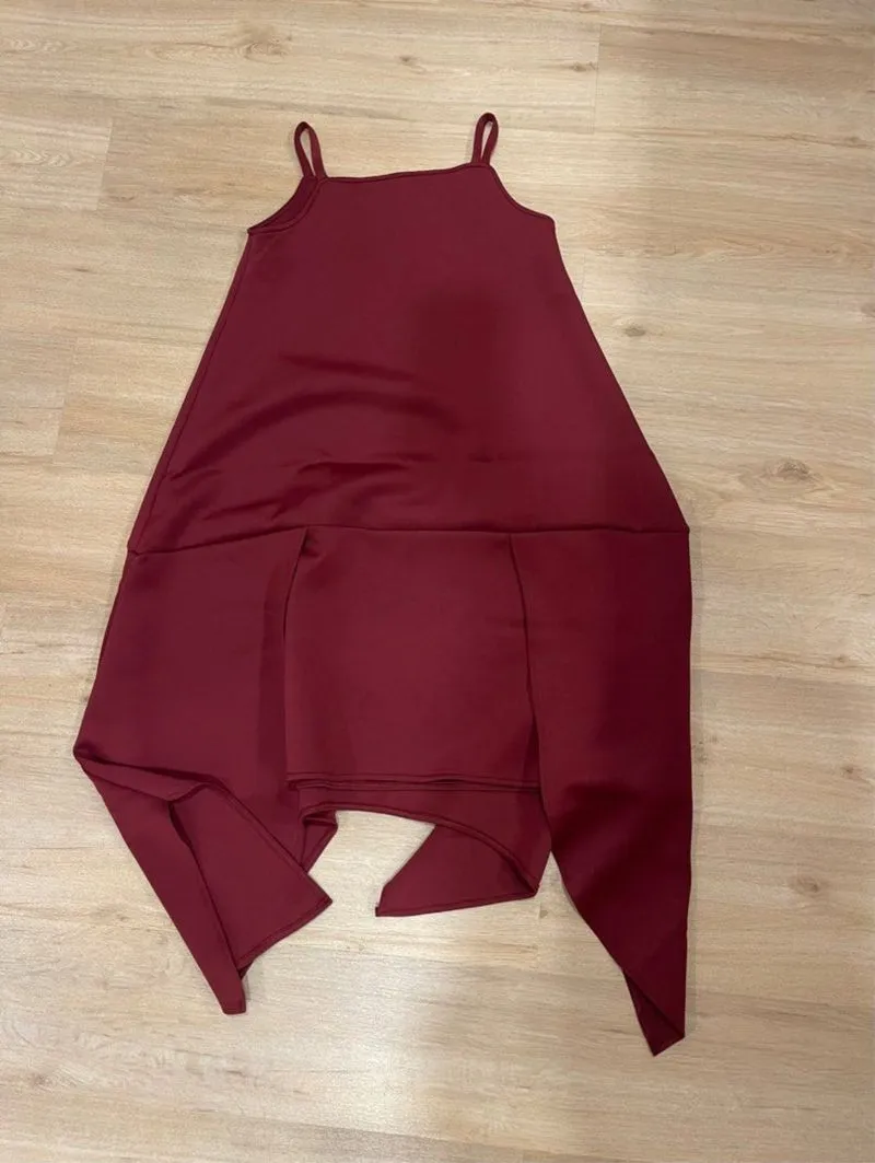 Luxury Casual dress Wanita red photo 1